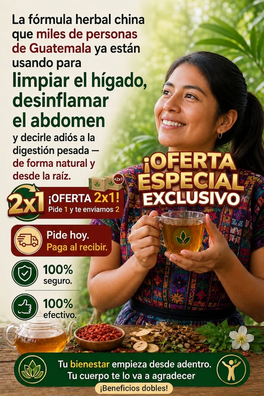 đ„ 2Ă1 TĂ YIGAN CHINO â El Ritual Ancestral para Sentirse Limpio, Ligero y Saludable + ENVĂO GRATIS