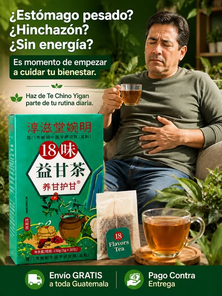 🔥 2×1 TÉ YIGAN CHINO — El Ritual Ancestral para Sentirse Limpio, Ligero y Saludable + ENVÍO GRATIS